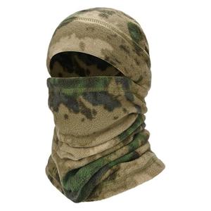 Camo Fleece Balaclava Warm Winter Face Mask For Men Outdoor Cycling Headwear Cold Proof Hat With Neck Cover - Product Image 1