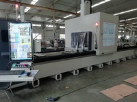 Machine de fraisage, perçage et taraudage CNC en aluminium de précision, conception intégrée trois en un, performance stable