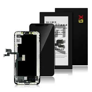 GX AMOLED Seluler Kompatibel untuk Penggantian Layar LCD iPhone Xs 5.8 Inci dengan Layar Sentuh Digitizer Display