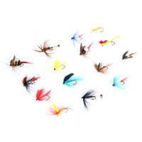 Nouveaux Offre Spéciale 168 pièces/ensemble pêche à la truite mouches Collection sec humide nymphe banderoles assortiment de mouches avec boîte pêche à la mouche Kits de leurres