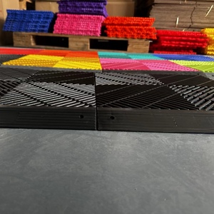 High Quality Modular Rigid PP Interlocking Garage <b>Flooring</b> Car Wash Shop Car Wash Room Water-proof <b>Plastic</b> Floor Mat - Product Image 3