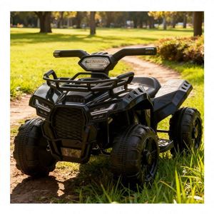 Voiture électrique pour enfants de 2 à 4 ans, jouet en plastique rechargeable pour garçons et filles, conduite en plein air sécurisée - Product Image 4