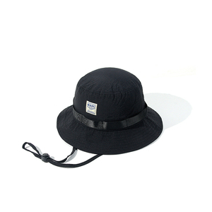 Oem personalizado campamento senderismo pescador sombrero protección UV al aire libre impermeable poliéster nailon Surf cubo Boonie sombrero con cuerda - Product Image 3