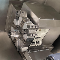 Tour CNC de haute précision TCK56, lit incliné, robuste, centre de tournage automatique, broche unique, nouveau Fanuc/Siemens/GSK