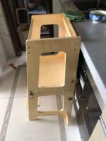 Tour d'apprentissage Montessori la plus vendue, échelle réglable en bois, tabouret de sécurité pour la cuisine, tabouret d'apprentissage convertible pour enfants