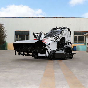 Mini-chargeuse compacte sur chenilles Somate économique, moteur EPA 15,7 kW, capacité de la benne de 0,2 m³, garantie 2 ans, pompe hydraulique PLC, blanche - Product Image 5