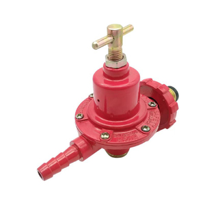 Cantina ajustable de aleación de zinc para hotel, cocina de <span class=keywords><strong>gas</strong></span> roja para restaurante, reguladores de presión de <span class=keywords><strong>gas</strong></span>, R926 - Product Image 2