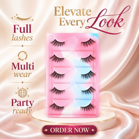 Faux cils en gros, effet œil de chat naturel, longs, volumineux et recourbés, fabricant OEM ODM
