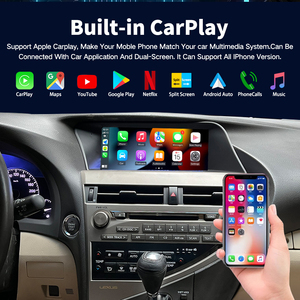 12.3 "Touch Screen Display Android 13 Multimedia Video Radio GPS Carplay lettore Stereo auto per Lexus <span class=keywords><strong>RX</strong></span> 270 RX350 450h 2009-2014 - Product Image 4