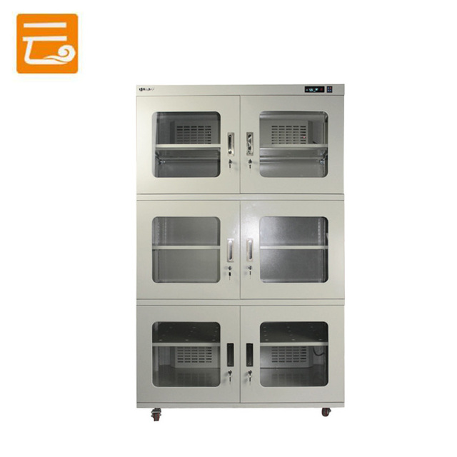 YUNBOSHI PLC Core Automatic Humidity Control Nitrogen Gas Dry Cabinet 1452L 20%-60%RH Long Time Storage 48W 220V/110V 3-Year
