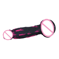 18cm Brauner PVC Flüssigsilikon Weicher 100% Wasserdichter Realistischer Dildo für Männer und Frauen