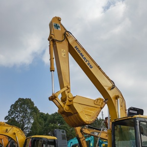 Excavatrice Komatsu PC160LC-7 d'occasion du Japon, 16 tonnes, chenilles longues, pelleuse moyenne, en stock, prête à être expédiée, en bon état de fonctionnement - Product Image 4