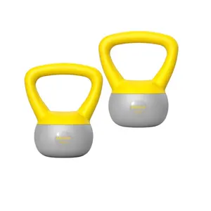 Soft Kettlebell Set High Quality Customized Logo Strength Training Weight Competition Kettlebell With Color Rings