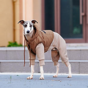 Vêtements pour animaux de compagnie, manteau en polaire pour chien et chat, imperméable, veste pour lévrier, whippet, <span class=keywords><strong>lurcher</strong></span>, Ropa Para, ensemble deux pièces - Product Image 1