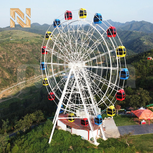 <span class=keywords><strong>Grande</strong></span> <span class=keywords><strong>Roue</strong></span> de 30m, 18 Cabines, 72 Personnes, 26KW, pour Parc d'Attractions Extérieur, en Acier et Alliage d'Aluminium, à Vendre - Product Image 1