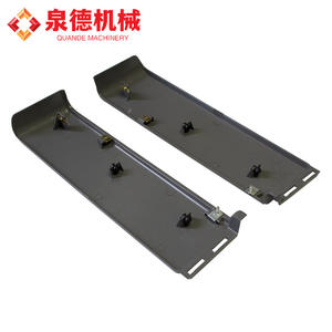 Pièces de camion malaxeur Mercedes-Benz Euro 5 compatibles : section arrière de la protection de garde-boue (gauche/droite) A9438800636 – Pièces de carrosserie de camion - Product Image 4