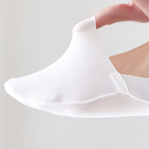 Người Đàn Ông Đơn Giản Mỏng Thấp Cắt Ngắn Vớ Silicone Không-Trượt Vô Hình Mượt Vớ Thoáng Khí Mùa Hè Tùy Chỉnh Biểu Tượng Thời Trang Dệt Kim Vớ - Product Image 4