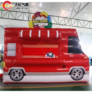 IceCream Truck Inflable Concesión Stand Cabina Bebidas Snacks Inflable Snack Booth Carpa Soplador Producto <span class=keywords><strong>Castillo</strong></span> Inflable - Product Image 5