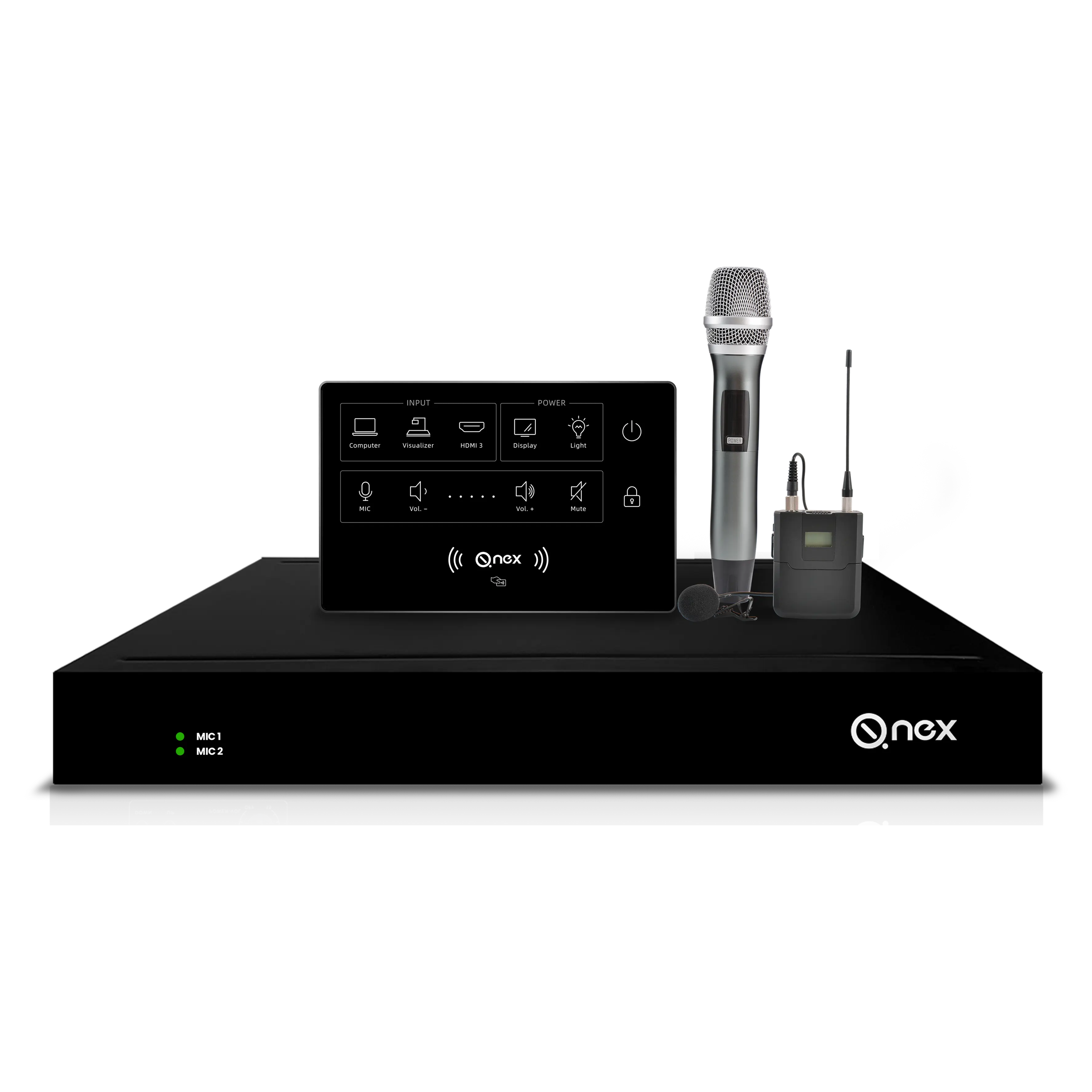 معدات التعليم الرقمي لنظام البث الصوتي والفيديو من منصة QNEX الذكية