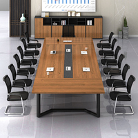 Mobilier de bureau, bureau luxueux, table de réunion de bureau, ensemble de chaises pour salle de réunion, table de conférence moderne