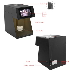 COLORSUN Faster <b>Print</b> Speed Automatic 3d <b>Coffee</b> Printer CSC5 Latte Art Printing Machine for Beer <b>Coffee</b> <b>Print</b> with USB Camera - Product Image 3