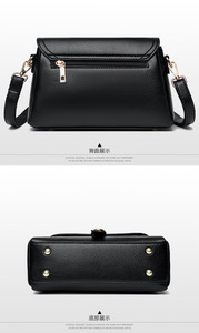 Lady Women's Messenger <b>Bags</b> Handbags Large Capacity Fashionable Women PU Leather Handbags All Seasons - Product Image 5