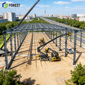 Centro Logístico de Estructura de Acero de Montaje Rápido y Confiable, Taller de Estructura de Acero de Alta Resistencia, Almacén - Product Image 1