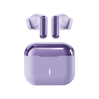 Écouteurs sans fil intra-auriculaires YXG-23, Bluetooth 6.0 à faible latence, écouteurs stéréo étanches IPX5 avec étui de charge en cuir grainé