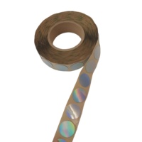 Échantillon gratuit, livraison rapide, impression en rouleau, rond, diamètre 25 mm, NFC 215, hologramme PVC, étiquette NFC anti-métal
