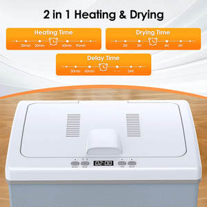 OEM katlanabilir havlu ısıtıcıları 2-in-1 ısıtma ve kurutma havlu kova 35L büyük kapasiteli lüks havlu ısıtıcıları banyo için - Product Image 3