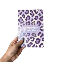 MOQ 100 Ensembles Cartes de Mahjong Imperméables avec Logo Personnalisé et Rayures de Divertissement, Mélangeur de Mahjong