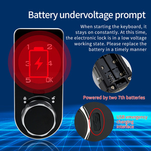 BlJ thiết kế hiện đại thông minh điện tử tủ vân tay khóa Keyless đồ nội thất bằng gỗ Lưu trữ khóa - Product Image 5