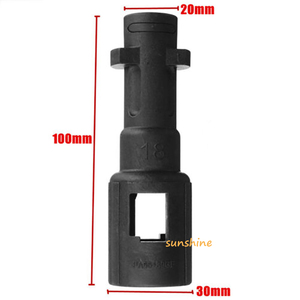 Adaptateur de nettoyeur haute pression SS pour Karche série K entre <span class=keywords><strong>pistolet</strong></span> de lavage <span class=keywords><strong>Lavor</strong></span> Parkside et connecteur de convertisseur d'accessoires de nettoyage - Product Image 3