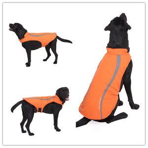 Veste pour chien imperméable réfléchissante, manteau d'hiver, design personnalisé, vêtements d'extérieur pour chiens de petite, moyenne et grande taille - Product Image 4
