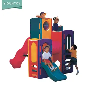 outdoor Playground & indoor playground Equipment Kids plastic Slide apply to kindergarten