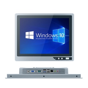 Android phẳng nhúng treo tường công nghiệp máy tính bảng Win dows 15 inch bảng điều khiển công nghiệp PC với Phía trước nút nguồn USB - Product Image 1