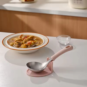 304 Stainless Steel Non-Stick 2-Piece Kitchen Utensil Set with Comfort <b>Silicone</b> Handles Heat-Resistant Sustainable & Food Safe - Product Image 5