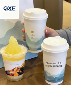 <span class=keywords><strong>2025</strong></span> mới phong cách Trung Quốc trà sữa cốc giấy, tùy chỉnh dùng một lần với nắp, thiết kế thời trang, 500ml, thích hợp cho nóng và lạnh đồ uống - Product Image 2