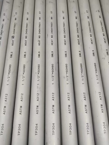 ASTM 309s 310s 321 316 304 201 pipa baja nirkarat pipa baja tahan karat mulus bulat persegi - Product Image 4