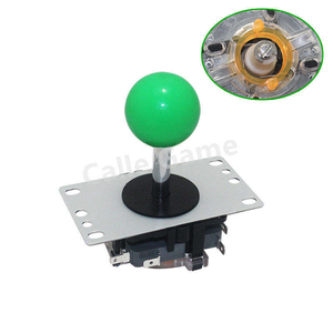 Manette <span class=keywords><strong>Arcade</strong></span> 8 Directions (Métal & Plastique) pour Machine de Jeu Jamma, Jeux à Monnayeur, Kits DIY - Product Image 2