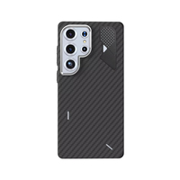 Coque de téléphone PC avec cadre d'appareil photo en aluminium, chargement magnétique sans fil, antichoc, fine, pour Samsung, fabricant OEM ODM Chine