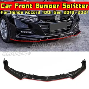 ชุดแต่งกันชนหน้าสไตล์คาร์บอนไฟเบอร์ สำหรับรถยนต์ฮอนด้า แอคคอร์ด เจนเนอเรชั่น 10 ปี 2018-2021  แบบสปอยเลอร์กันชนหน้าทรงคอมแบท  อุปกรณ์ตกแต่งรถยนต์ - Product Image 1