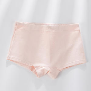 Puro <span class=keywords><strong>cotone</strong></span> delle giovani donne riassunti del pugile traspirante stretch senza soluzione di continuità confortevole metà di-vita bicchierini delle ragazze - Product Image 5