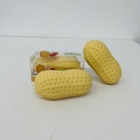 Mainan Fidget Squishy Kacang Jumbo Renyah dari Gudang USA, Mainan Remas Renyah, Suara Renyah, Bentuk Kacang Realistis, Lambat Mengembang