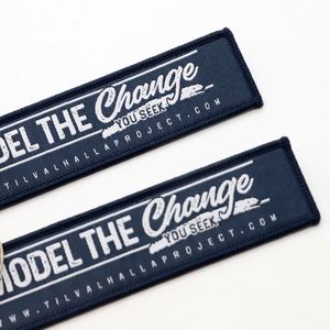 Porte-clés personnalisé imprimé avec message motivant pour les cadeaux de collectes de fonds et de promotion communautaire - Product Image 3