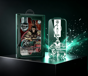 Protection d'écran en verre trempé <span class=keywords><strong>HONOR</strong></span> X9d/X8d/X6b/600 Monkey King 0,33 mm, dureté 9H, couverture intégrale, anti-traces de doigts, boîte pliable en trois parties - Product Image 1