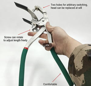 Kit d'outils de réparation de bosses de voiture : Pince à cornet, extracteur à réglage de la profondeur, support double face pour la réparation des bords de portières et de la peinture - Product Image 5