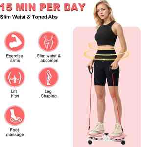 Produit de fitness pour la maison, amincissant, pour le sport et les loisirs, Twisteur de taille - Product Image 4