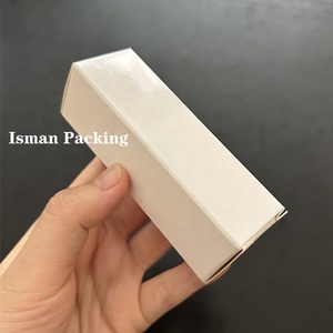 ISMAN Boîte de gloss à lèvres prête à être expédiée W28 H88mm Rose Blanc Noir Violet Emballage en papier Vente en gros Marque privée Prix d'usine - Product Image 3