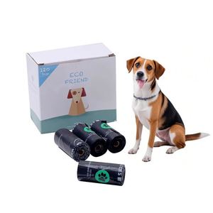 Custom Dog Poop <b>Bags</b> Biodegradable PLA PBAT <b>Compostable</b> for Pet Waste Disposal - Product Image 1